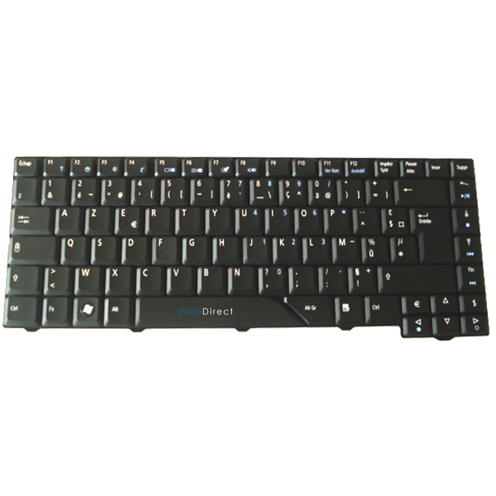 Clavier Français AZERTY Noir ...