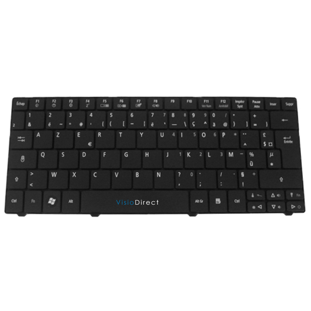 Clavier Français AZERTY Noir ...