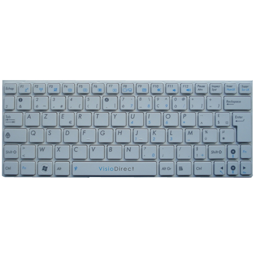 Clavier Français AZERTY Blanc...