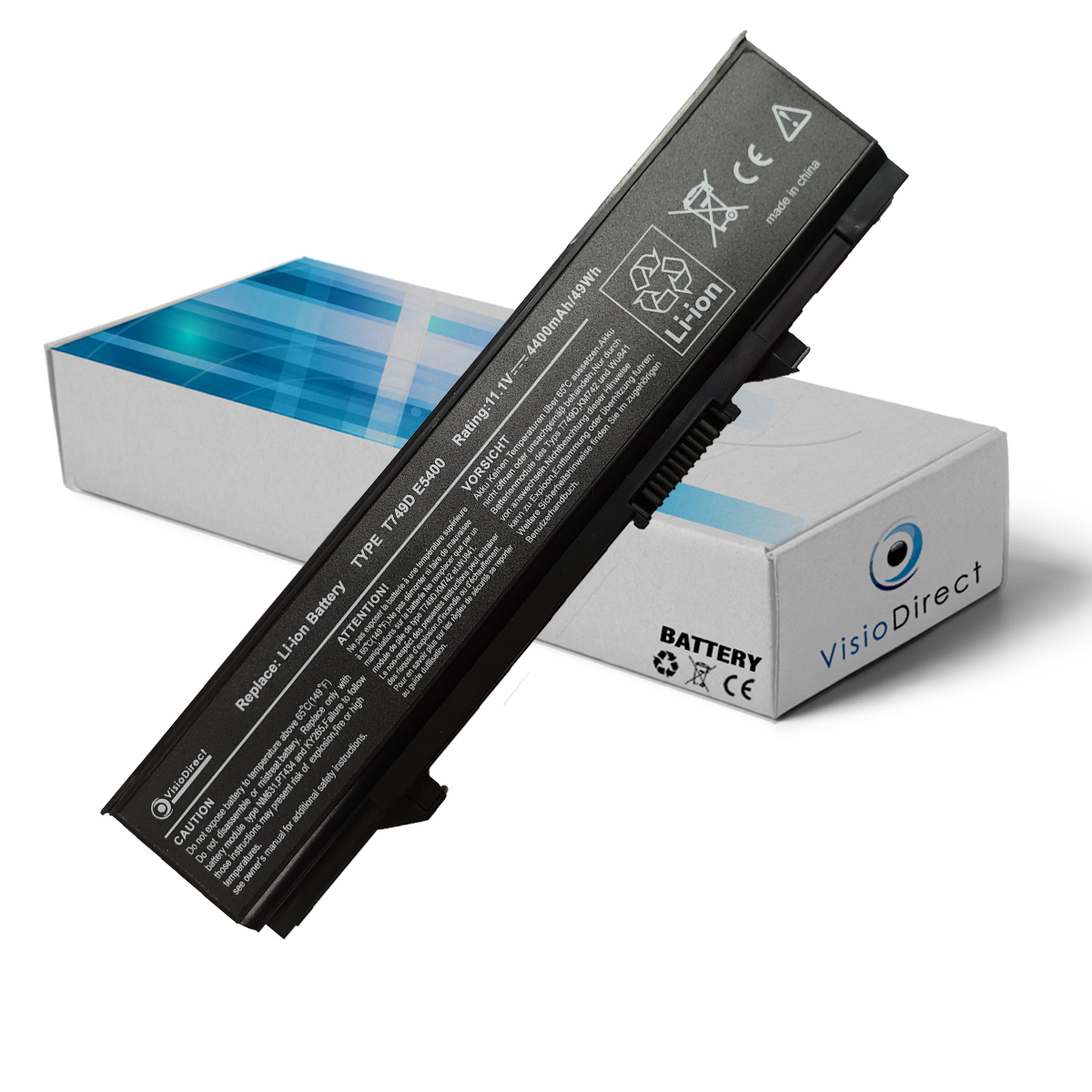 Batterie type RM661 11.1V 4400...