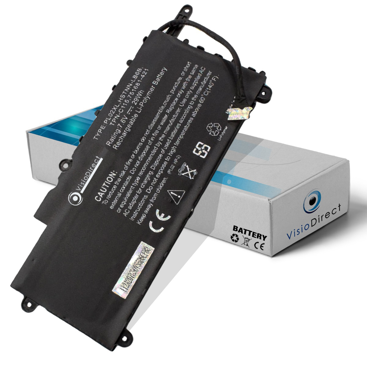 Batterie type PL02 PL02XL HSTN...