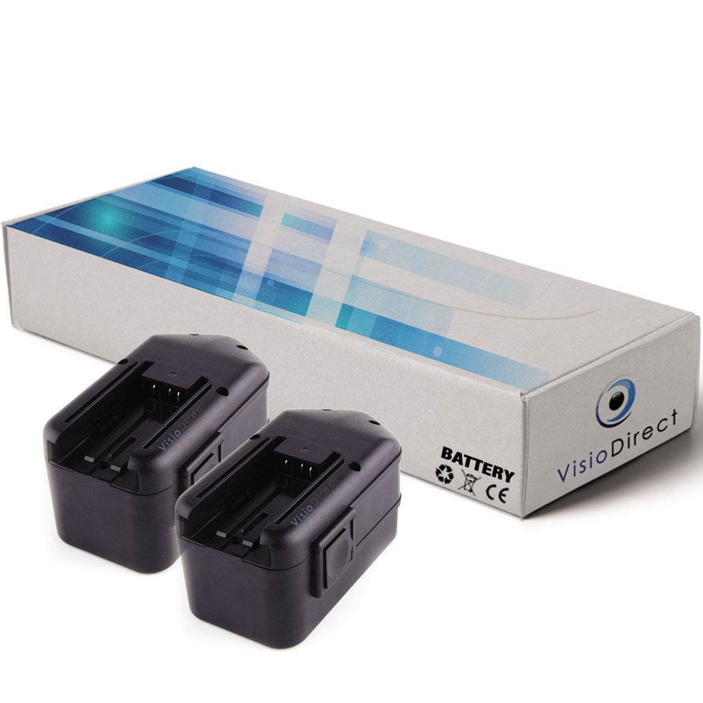 Lot de 2 batteries type Chicag...