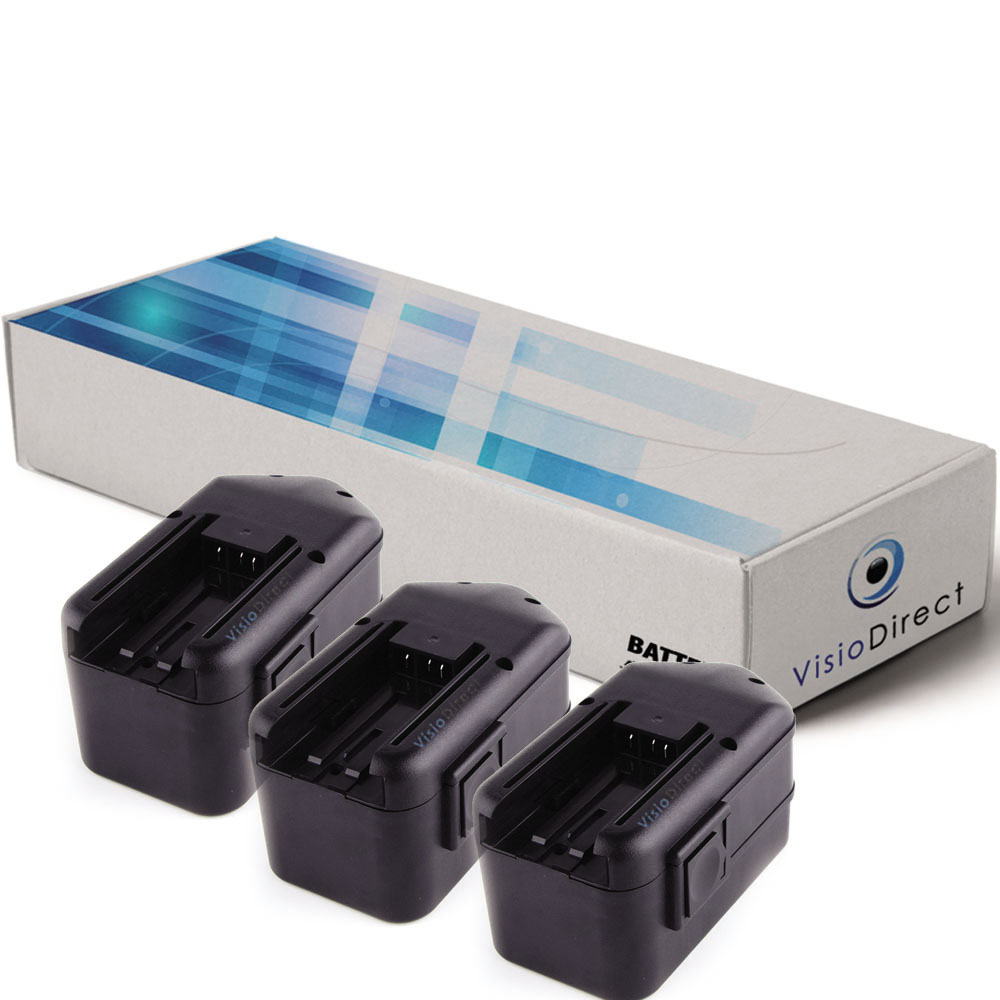 Lot de 3 batteries pour AEG SB...