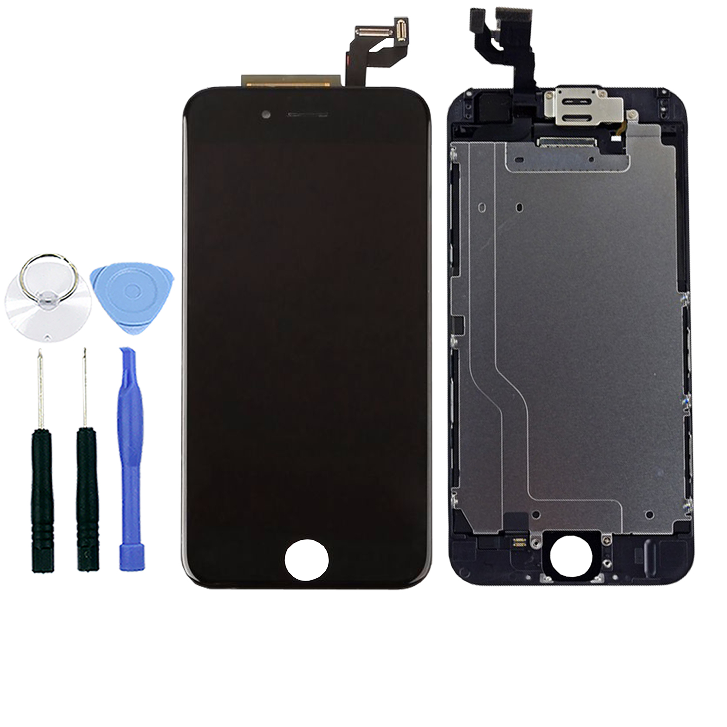 Ecran téléphone VISIODIRECT Vitre + ecran LCD pour Iphone 12