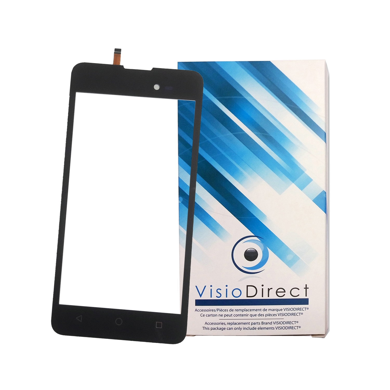 Visiodirect®Vitre ecran tacti...