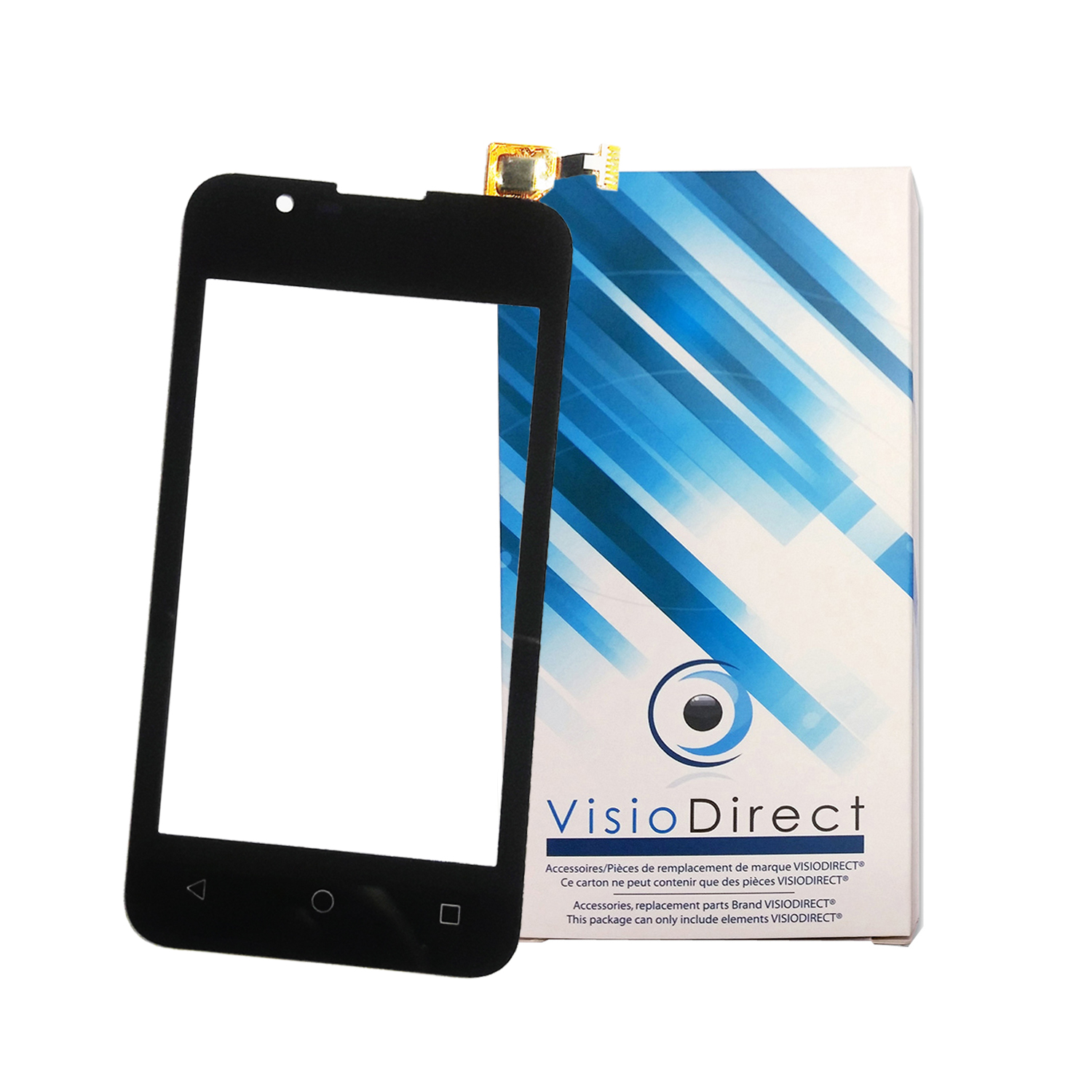 Visiodirect®Vitre ecran tacti...